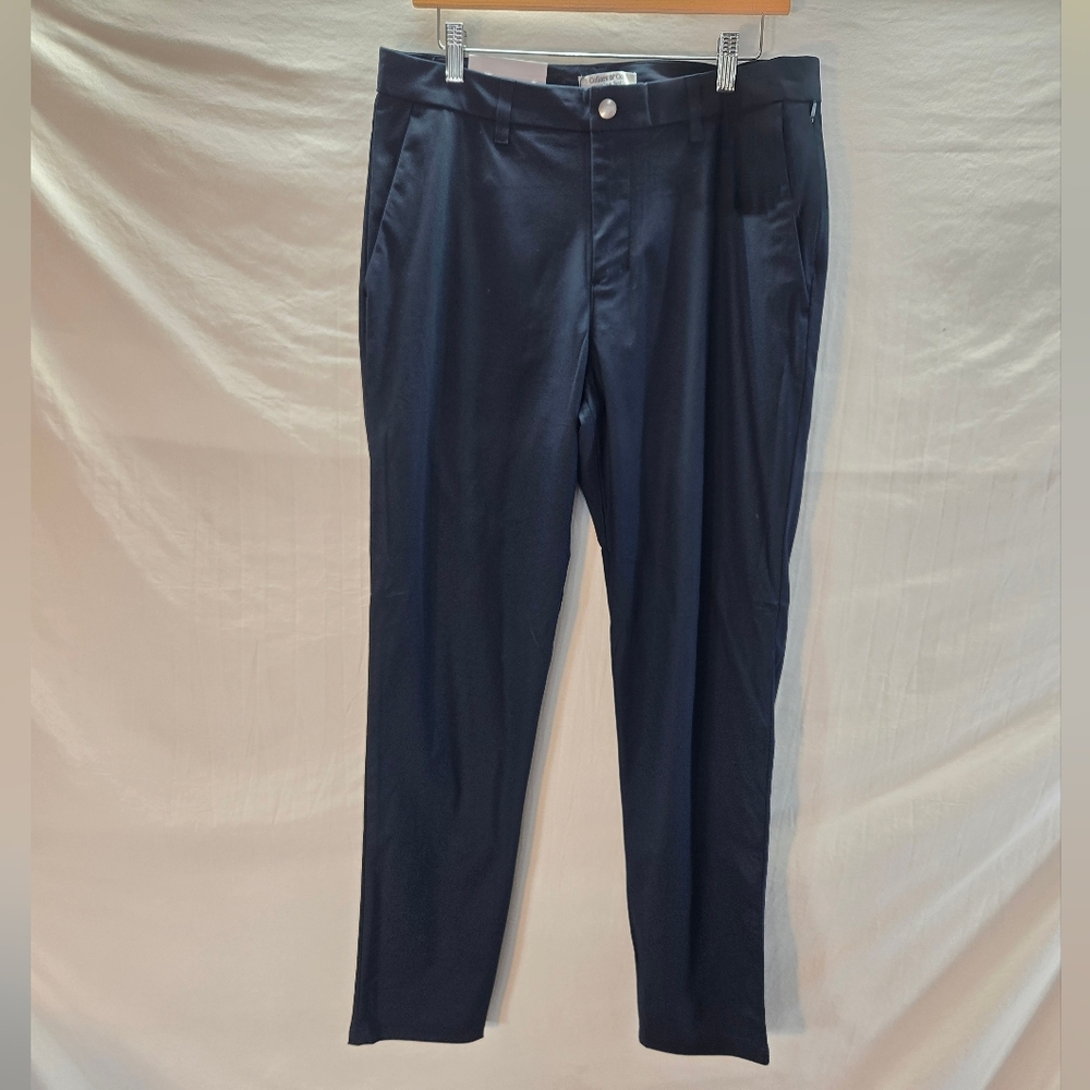 Collars & Co Apex Tech Pant Performance Men's 36x30 Blue New Tags - Picture 3 of 5